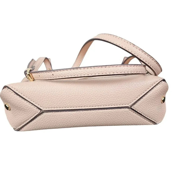 Steve Madden Blush Pink Pebble Leather‎ Shoulder Bag Purse - Picture 5 of 8